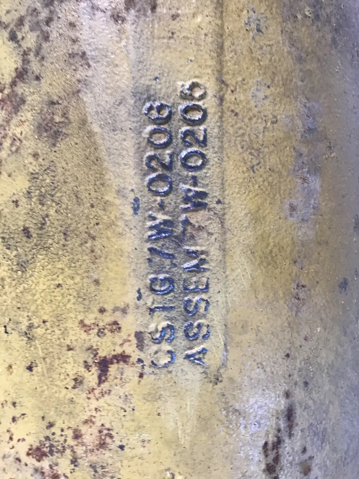 CATERPILLAR OIL COOLER 7W0205 USED - Picture 2