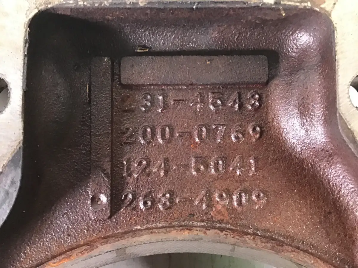 CATERPILLAR FLYWHEEL HOUSING 2634909 USED - Picture 2