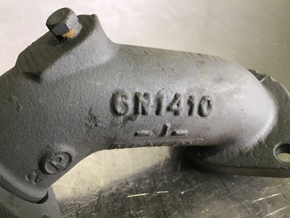 CATERPILLAR WATER ELBOW 6N1410 USED - Picture 2