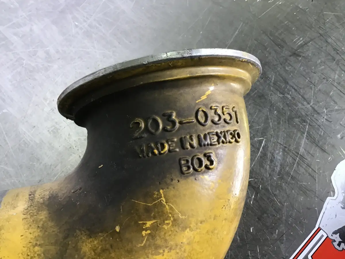 CATERPILLAR INLET ELBOW 2030351 USED - Picture 2
