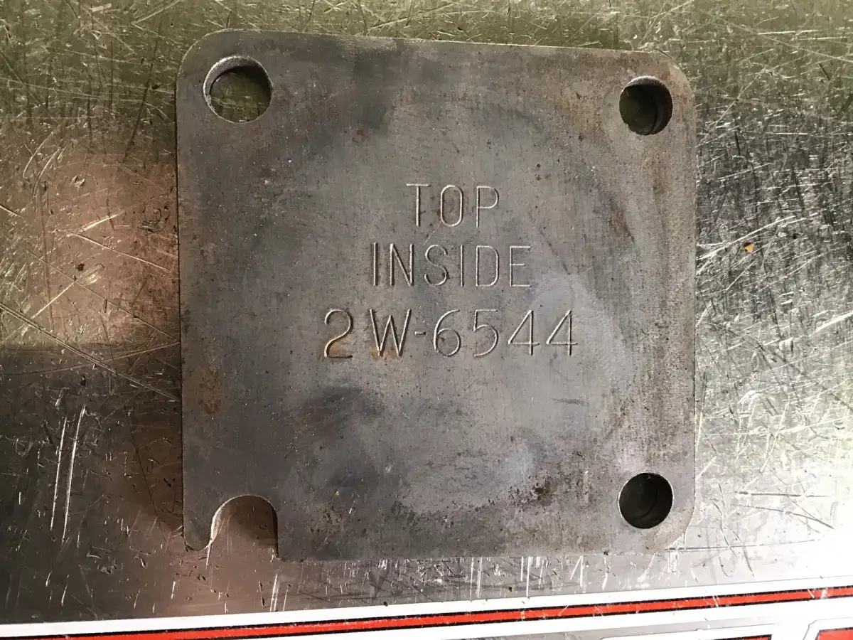 COUVERTURE CATERPILLAR 2W6544 D'OCCASION - Image 2