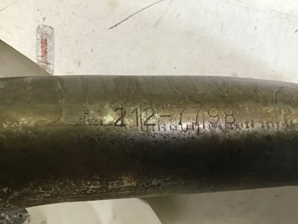 CATERPILLAR SUCTION TUBE 2127798 USED - Picture 2
