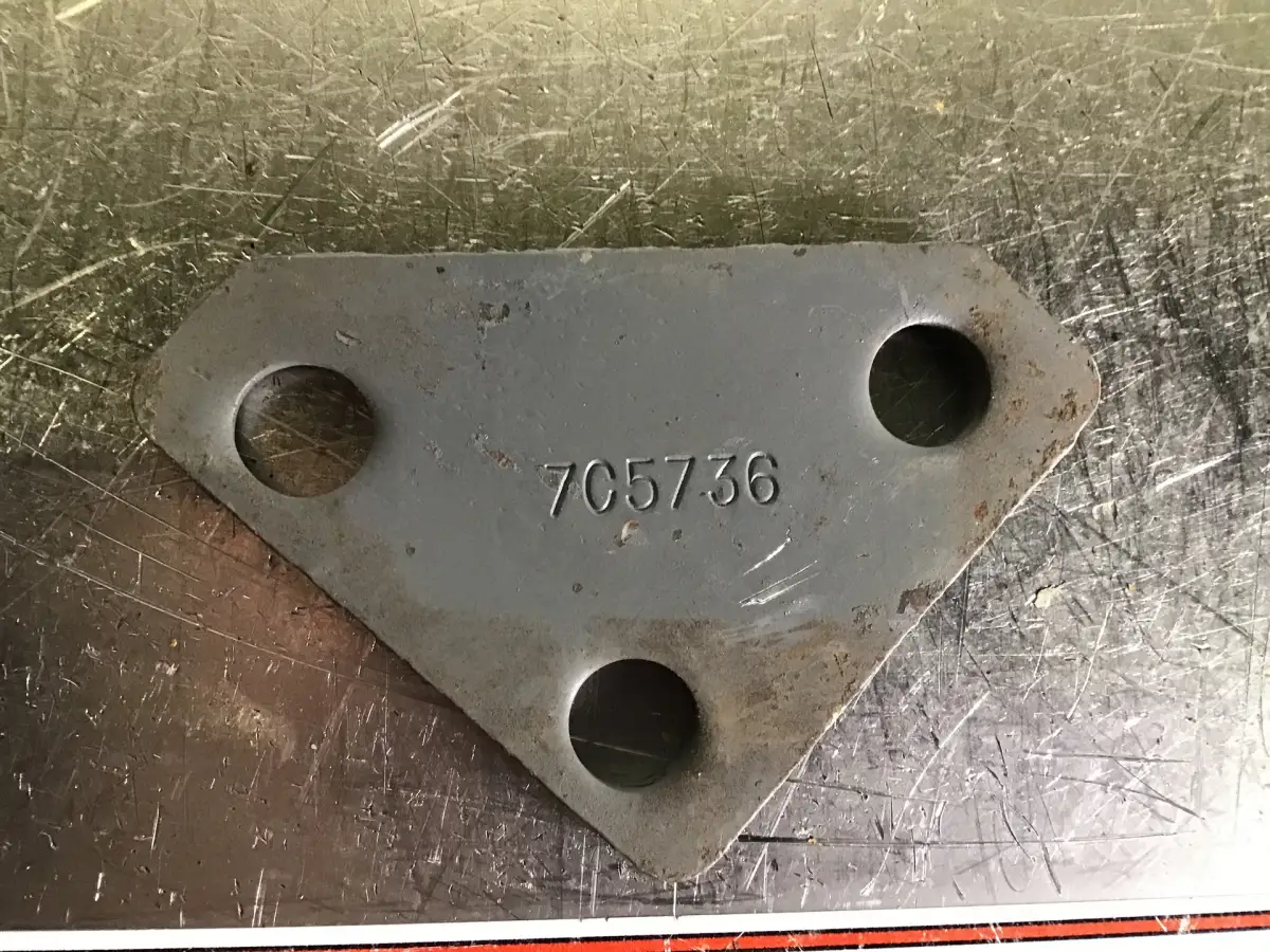 PLAQUE DE BASE CATERPILLAR 7C5736 D'OCCASION - Image 2