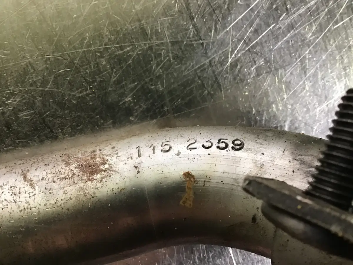 CATERPILLAR SUCTION TUBE 1152359 USED - Picture 2