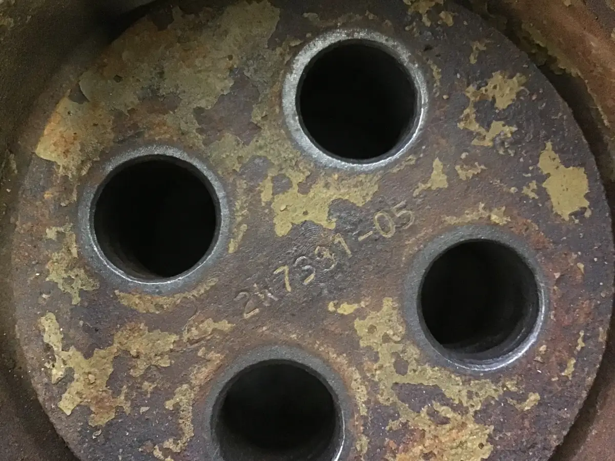 CATERPILLAR LOCKING PLATE 2W7381 USED - Picture 2