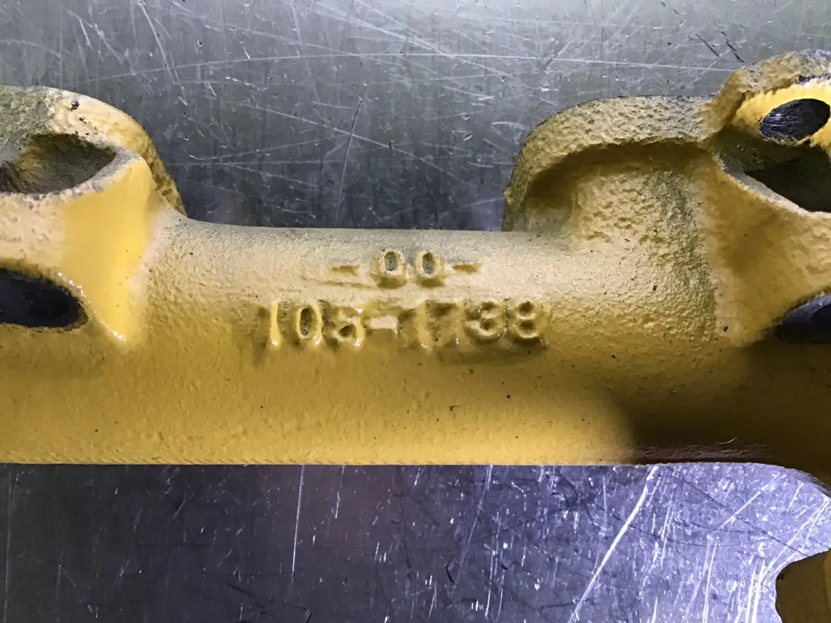 CATERPILLAR EXHAUST MANIFOLD 1051738 USED - Picture 2