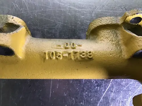 CATERPILLAR EXHAUST MANIFOLD 1051738 USED - Thumb image 2