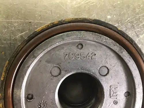 CATERPILLAR ÖLFILTERGEHÄUSEDECKEL 7C9542 GEBRAUCHT – Vorschaubild 2