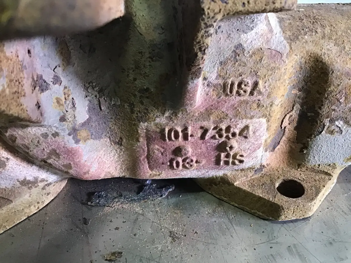 CATERPILLAR EXHAUST MANIFOLD 1017354 USED - Picture 2