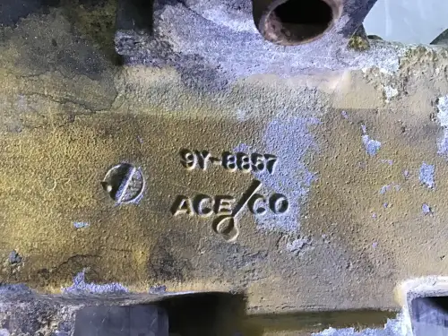 CATERPILLAR INLET MANIFOLD 9Y8857 USED - Thumb image 2