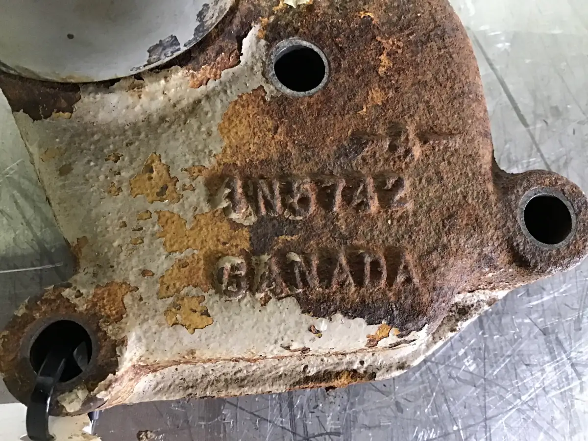 CATERPILLAR WATER ELBOW 4N5742 USED - Picture 2