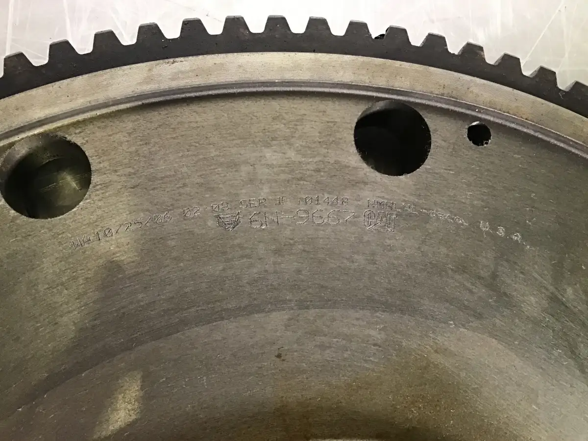 VOLANT CATERPILLAR 6N9667 D'OCCASION - Image 2