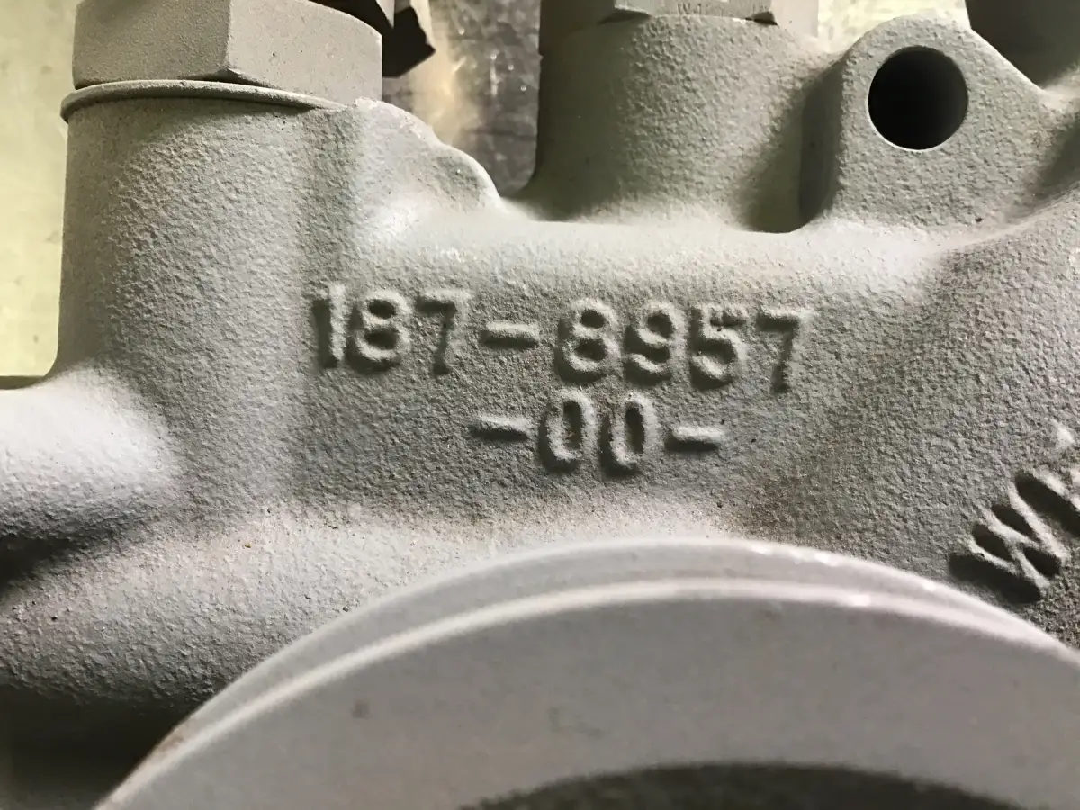 CATERPILLAR ВОДЯНОЙ НАСОС 3522153 Б/У - Фото 2