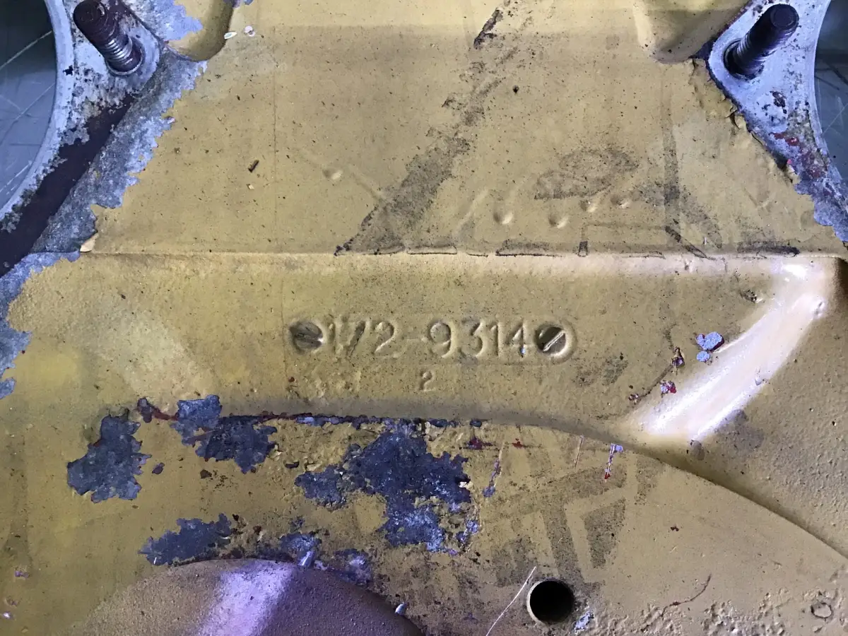 CATERPILLAR TIMING BEHUZING, VOORSTE KANT 1729314 GEBRUIKT - Afbeelding 2