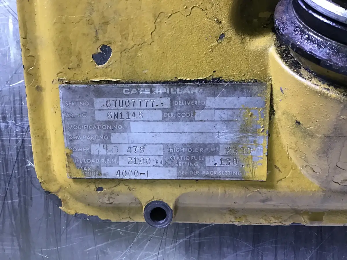 CATERPILLAR 6N1148 USAGE - Image 2