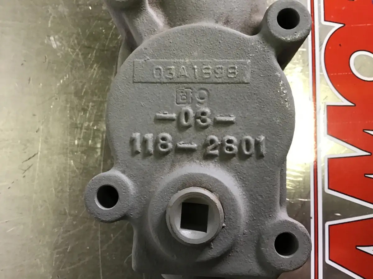 CATERPILLAR THERMOSTAATDEKSEL 1182801 GEBRUIKT - Afbeelding 2