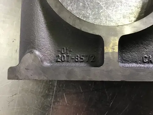 CATERPILLAR MAIN BEARING CAP 2078572 USED - Thumb image 2