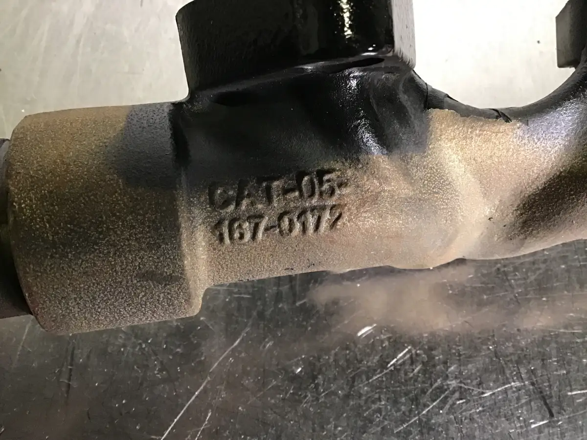 CATERPILLAR AUSLASSSAMMLER 1670172 GEBRAUCHT – Bild 2