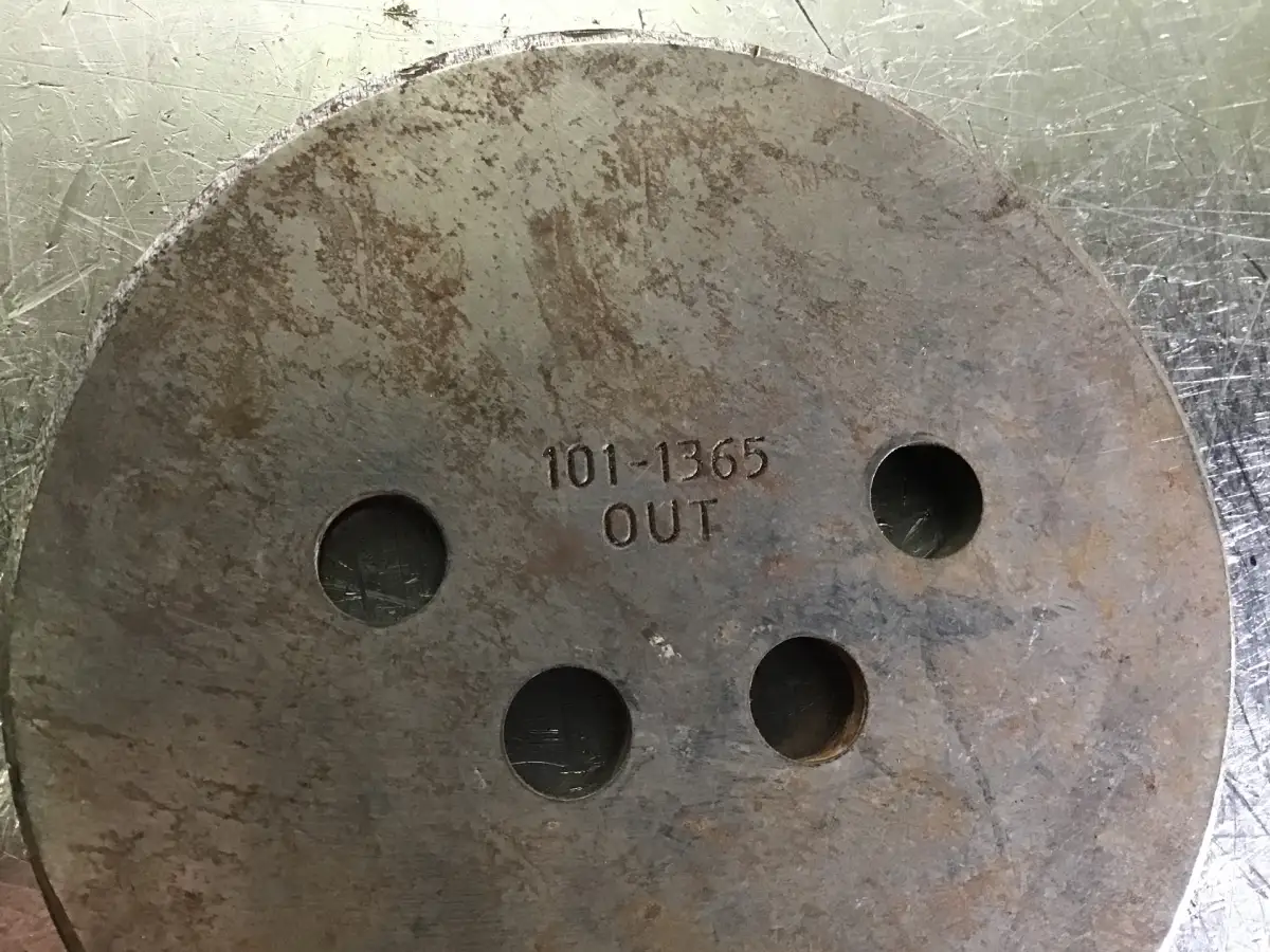 CATERPILLAR LOCKING PLATE 1011365 USED - Picture 2