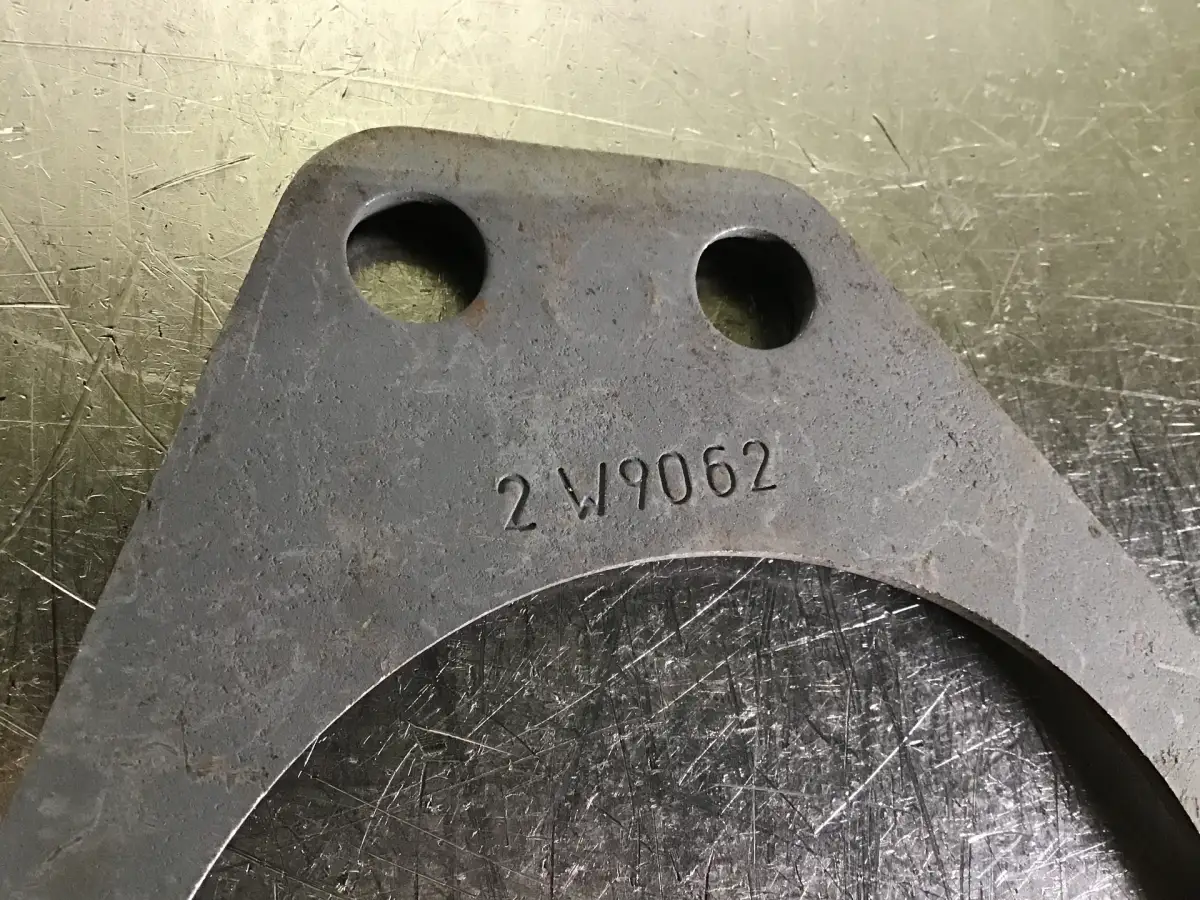CATERPILLAR LOCKING PLATE 2W9062 USED - Picture 2