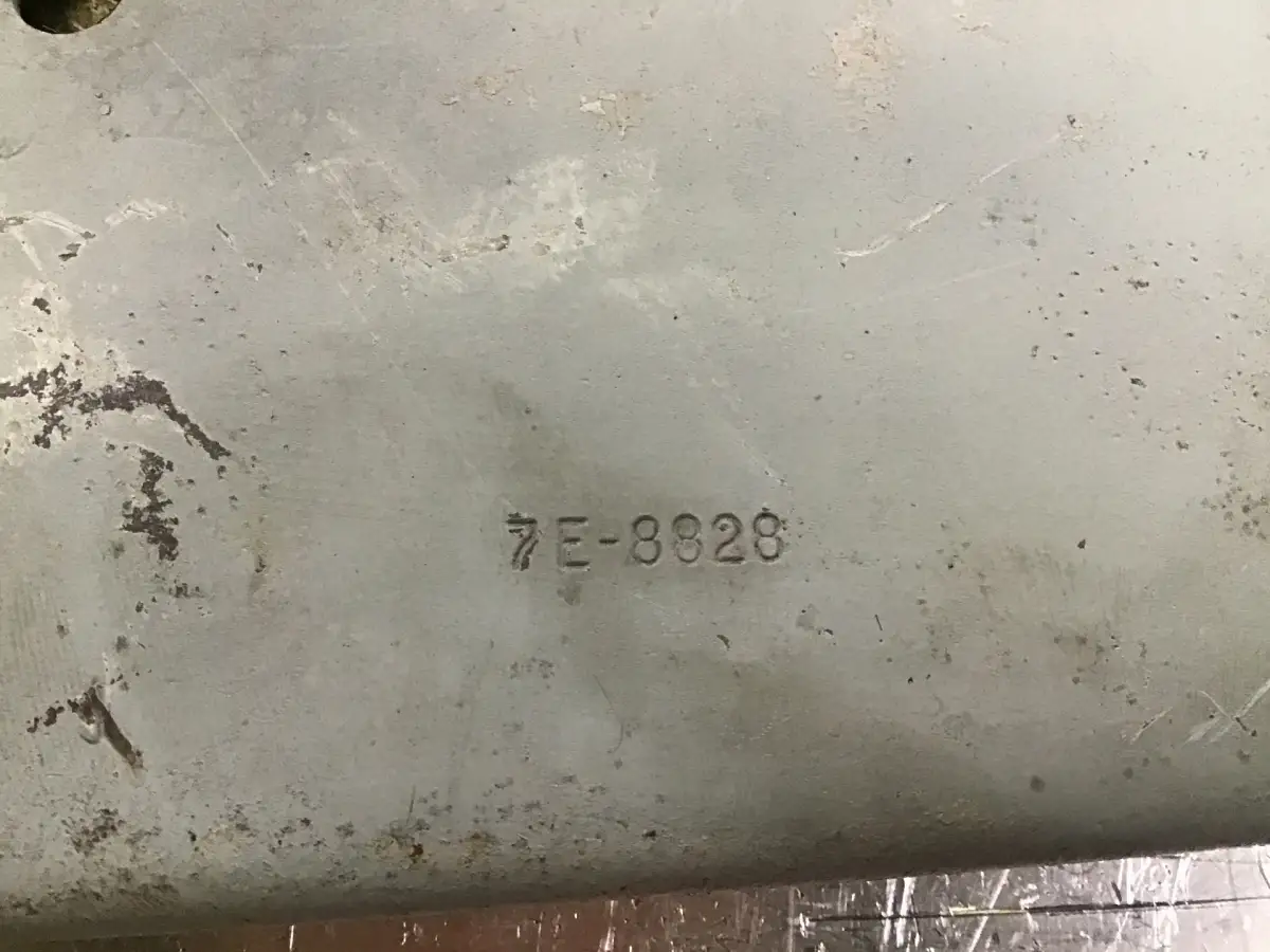CATERPILLAR CAT 3116 3126 HEAT SHIELD 7E8828 USED - Picture 2