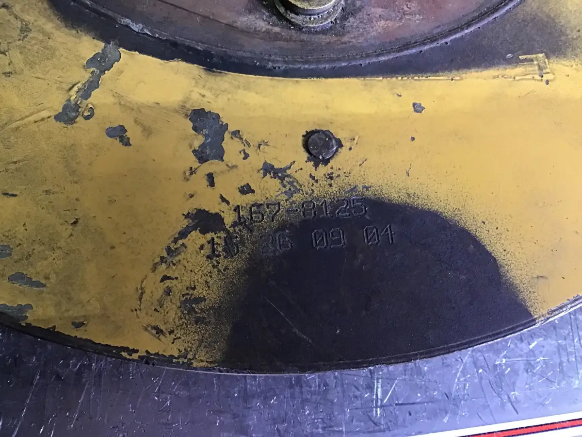 CATERPILLAR VIBRATION DAMPER 1678125 USED - Picture 2
