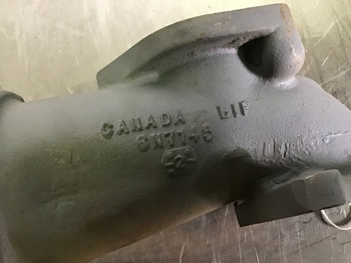 CATERPILLAR ÖL KÜHLERDECKEL 6N7145 GEBRAUCHT – Bild 2