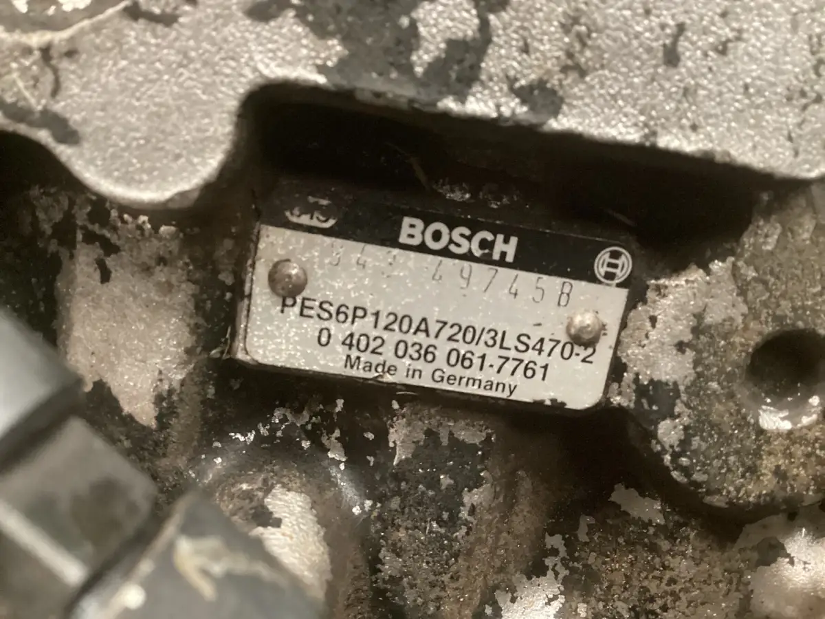 BOMBA DE COMBUSTIBLE BOSCH 0402036061 USADA - Imagen 3