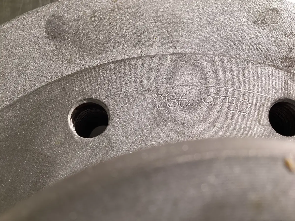 CATERPILLAR KRUKAS POELIE 2569752 GEBRUIKT - Afbeelding 2