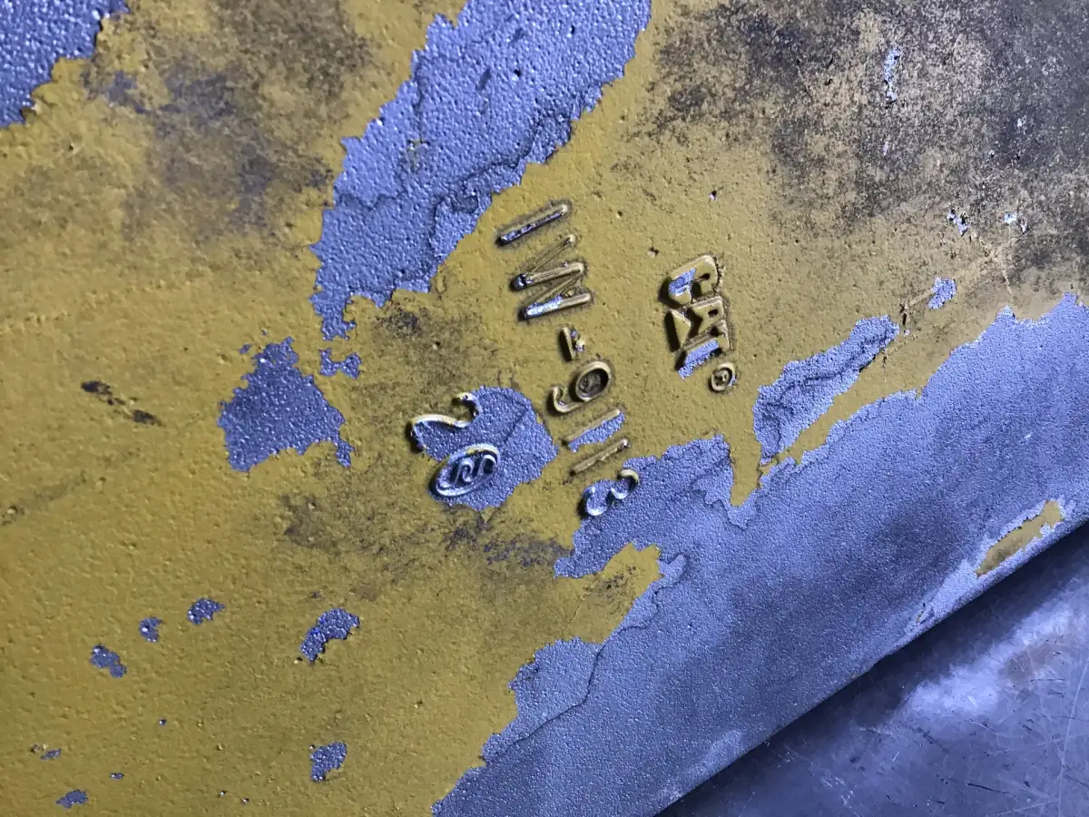 CATERPILLAR OIL SUMP PAN 1W9113 USED - Picture 2