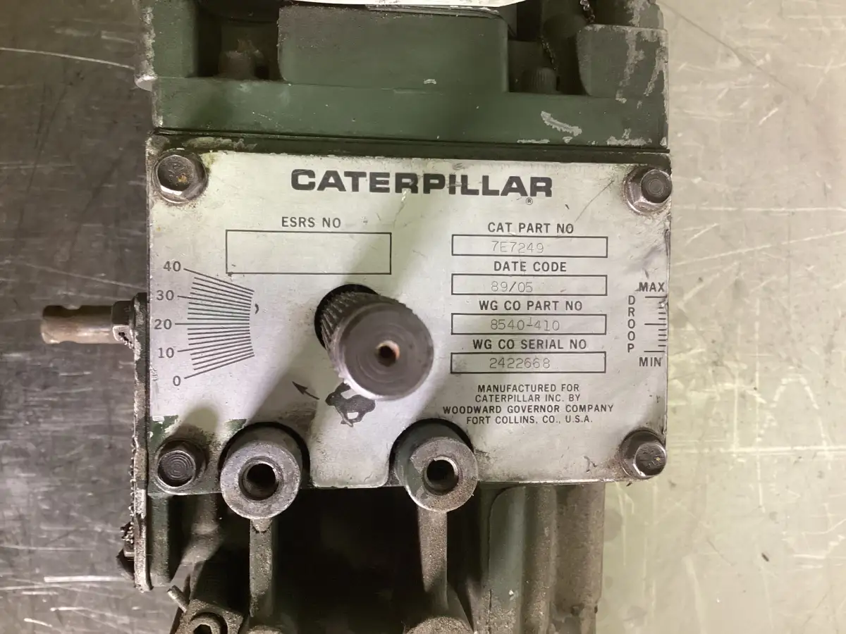 ENSEMBLE RÉGULATEUR CATERPILLAR 7E7249 D'OCCASION - Image 4