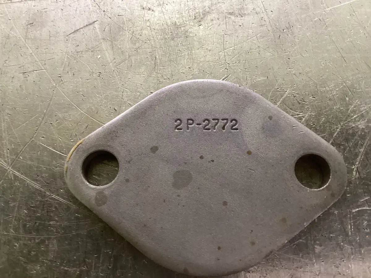 CATERPILLAR ABDECKPLATTE 2P2772 GEBRAUCHT – Bild 2