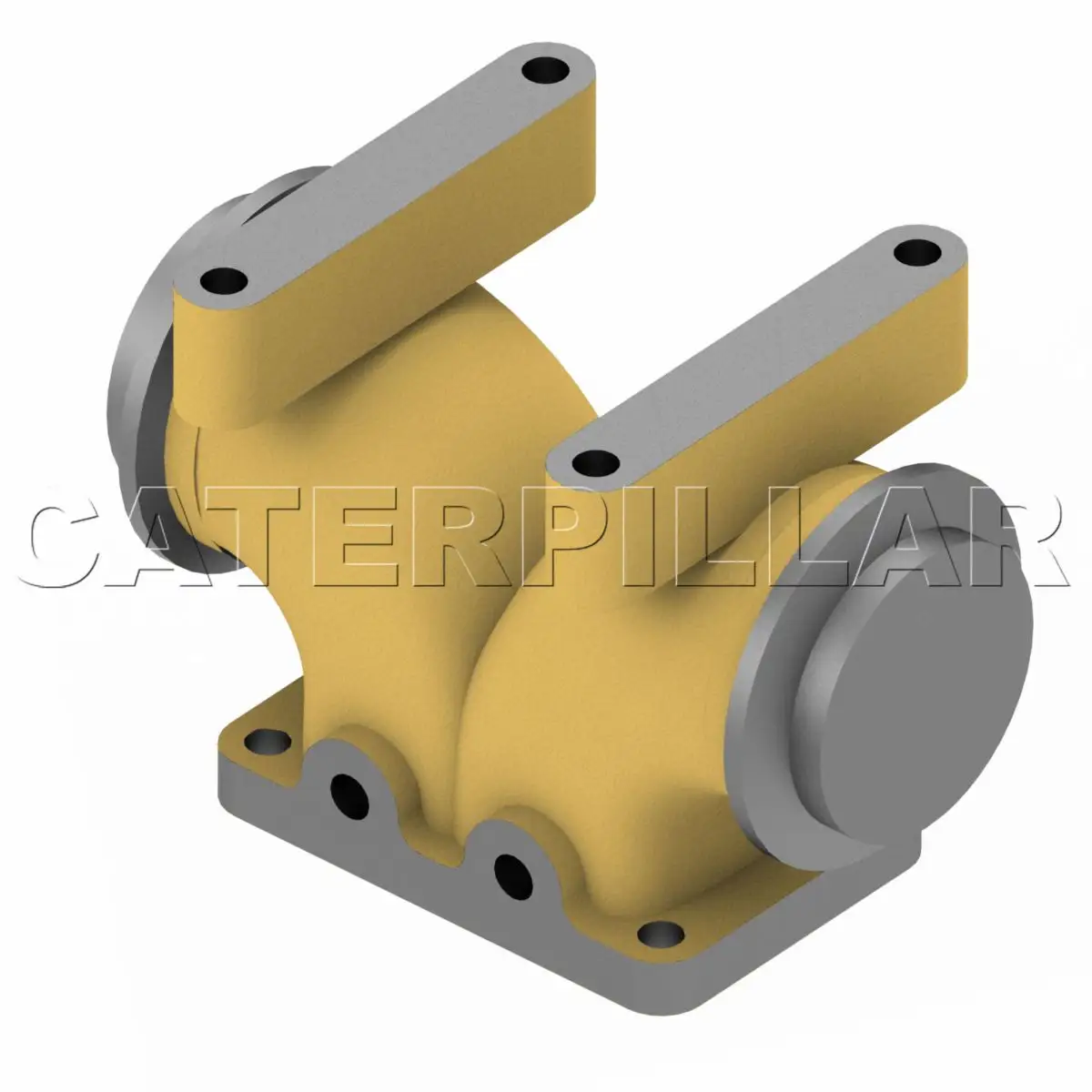 COLLECTEUR D'ÉCHAPPEMENT CATERPILLAR 7E3205 NEUF - Image 2