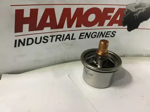 THERMOSTAT CATERPILLAR 87°C 2477133 NEUF - Miniature 1