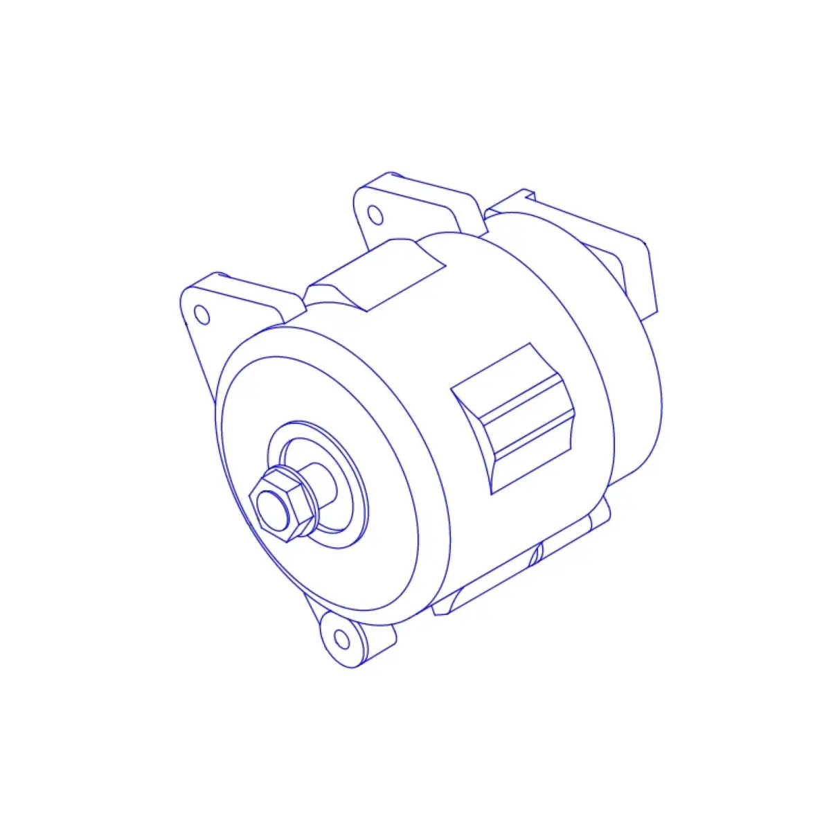 CATERPILLAR ALTERNATOR 12V 3397767 NEW - Picture 2