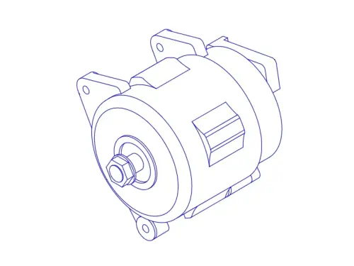 CATERPILLAR ALTERNATOR 12V 3397767 NEU – Vorschaubild 2