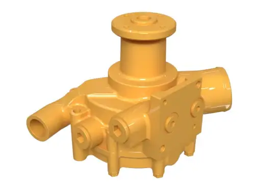 POMPE À EAU CATERPILLAR 3502536 NEUVE - Miniature 5