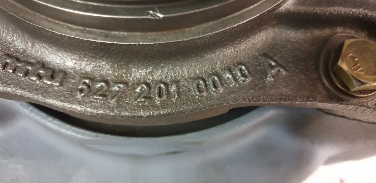 MTU WATER PUMP MTU 524 201 0 201 A REBUILD - Picture 3