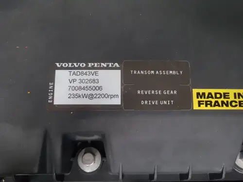 MOTOR VOLVO TAD843VE NUEVO - Imagen miniatura 3