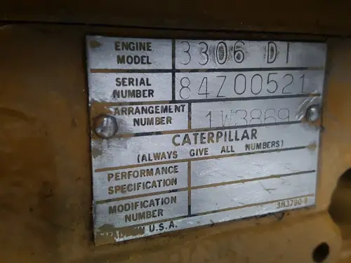 CATERPILLAR 3306 84Z GENERATOR 137KVA GEBRAUCHT – Vorschaubild 5