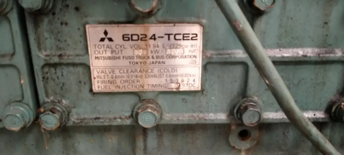MITSUBISHI 6D24-TCE2 Б/У - Фото 3