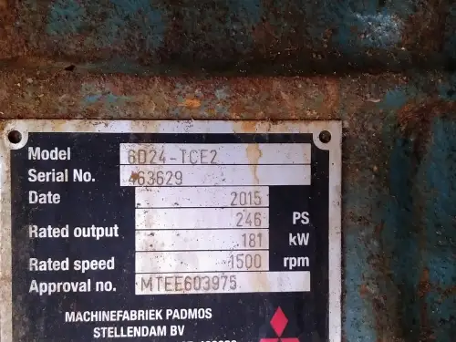 MITSUBISHI 6D24-TCE2 GEBRAUCHT – Vorschaubild 4