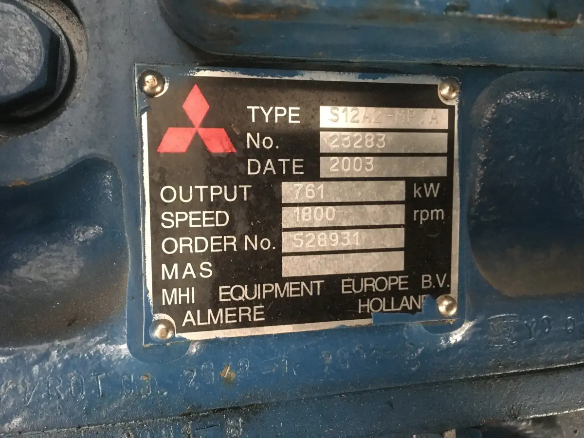 MITSUBISHI S12A2-MPTA D'OCCASION - Image 6