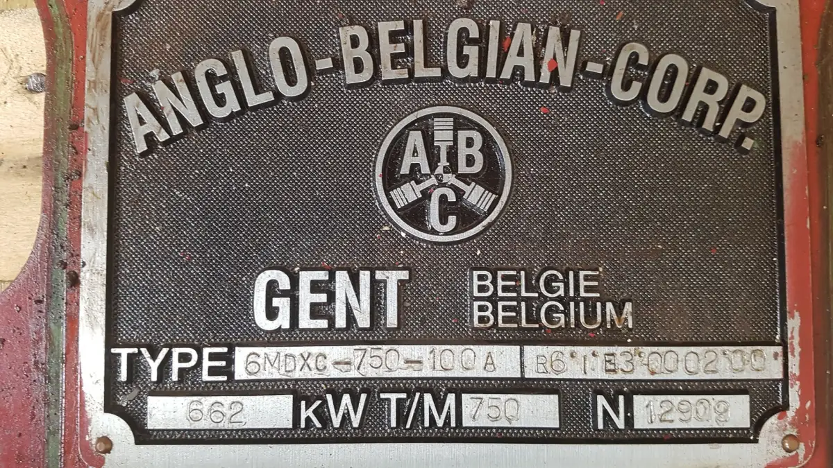 ANGLO BELGIAN CORPORATION 6MDXC MOTOR NÚCLEO - Imagen 3