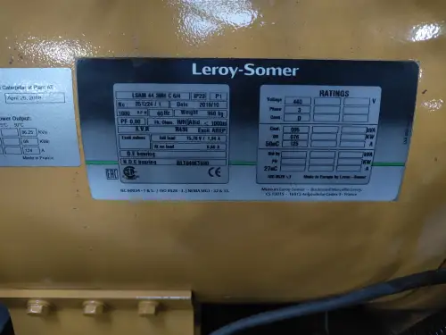 ГЕНЕРАТОР CATERPILLAR C4.4 S1M 86KVA Б/У - Миниатюра 3