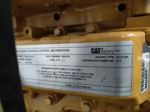 CATERPILLAR C4.4 S1M GENERATOR 86KVA GEBRAUCHT – Vorschaubild 10