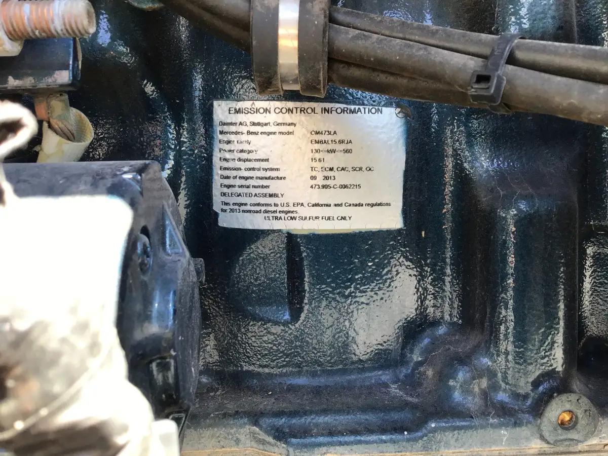 MERCEDES OM473LA GENERATOR 606KVA NEU – Bild 3
