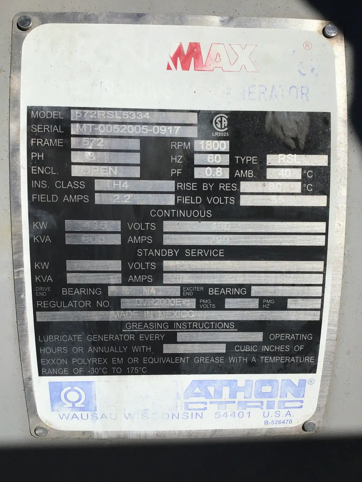 MERCEDES OM473LA GENERATOR 606KVA NEU – Bild 4