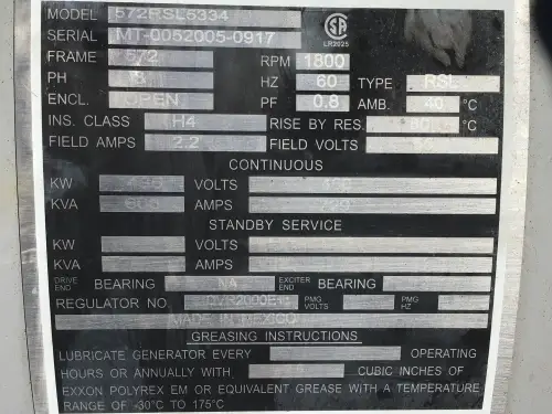 MERCEDES OM473LA ГЕНЕРАТОР 606KVA НОВЫЙ - Миниатюра 4