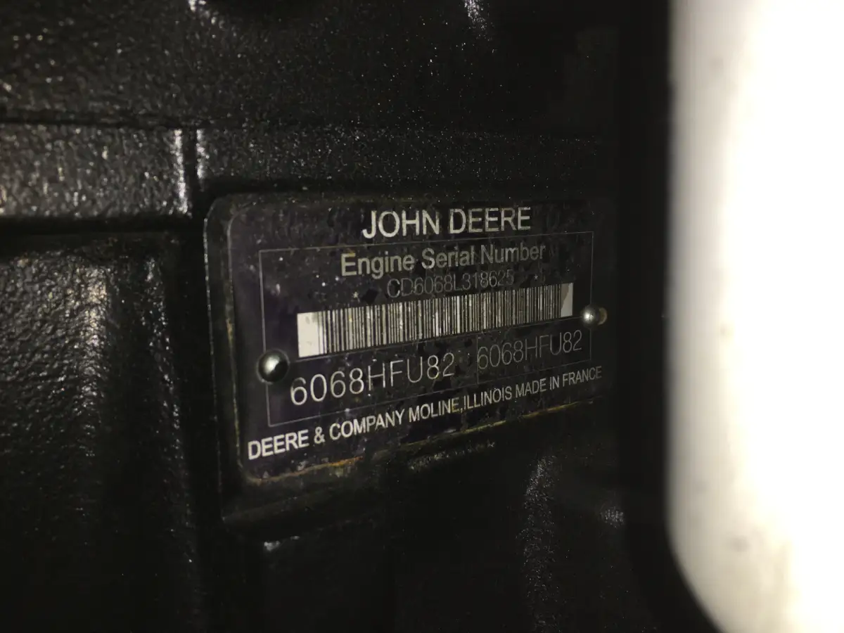 JOHN DEERE 6068HFU82 GENERATOR 200KVA USED - Picture 3